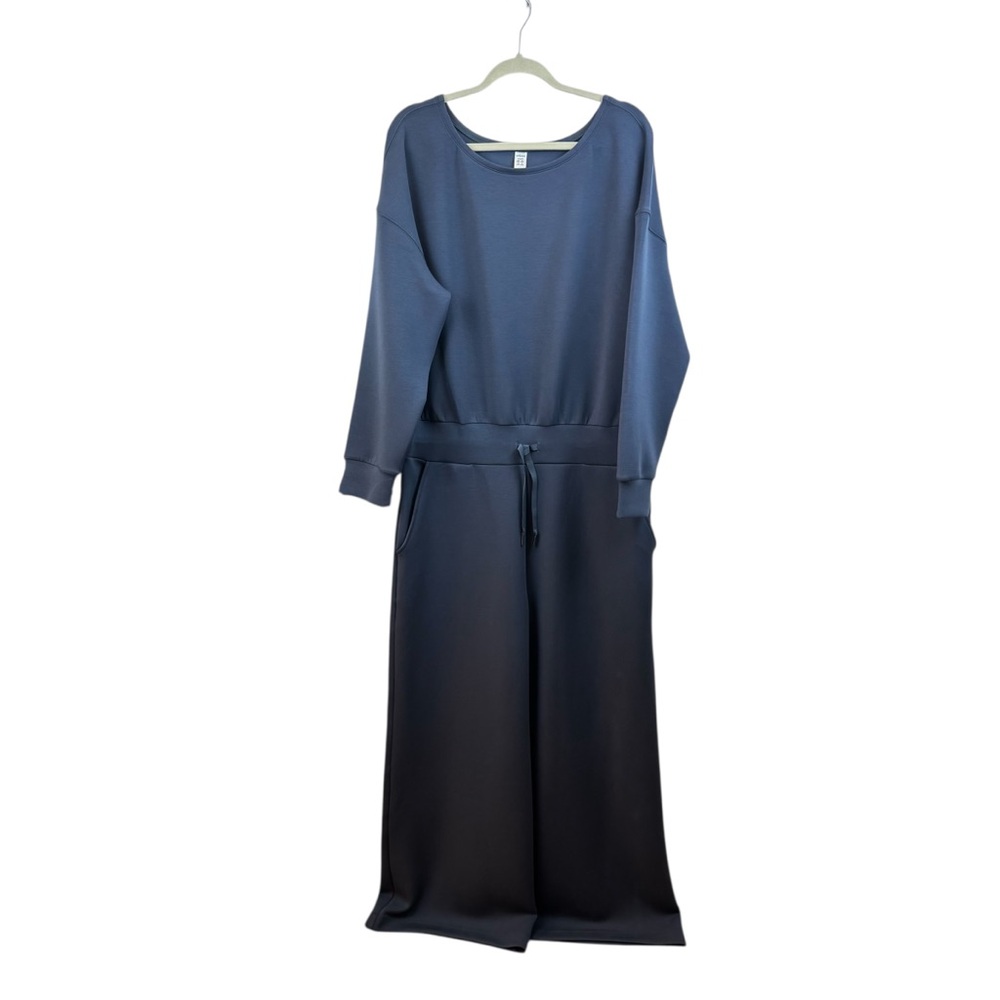 SPANX Air Essential Wide Leg Jumpsuit Off the Shoulder Design Sz. 1X - Picture 8 of 17